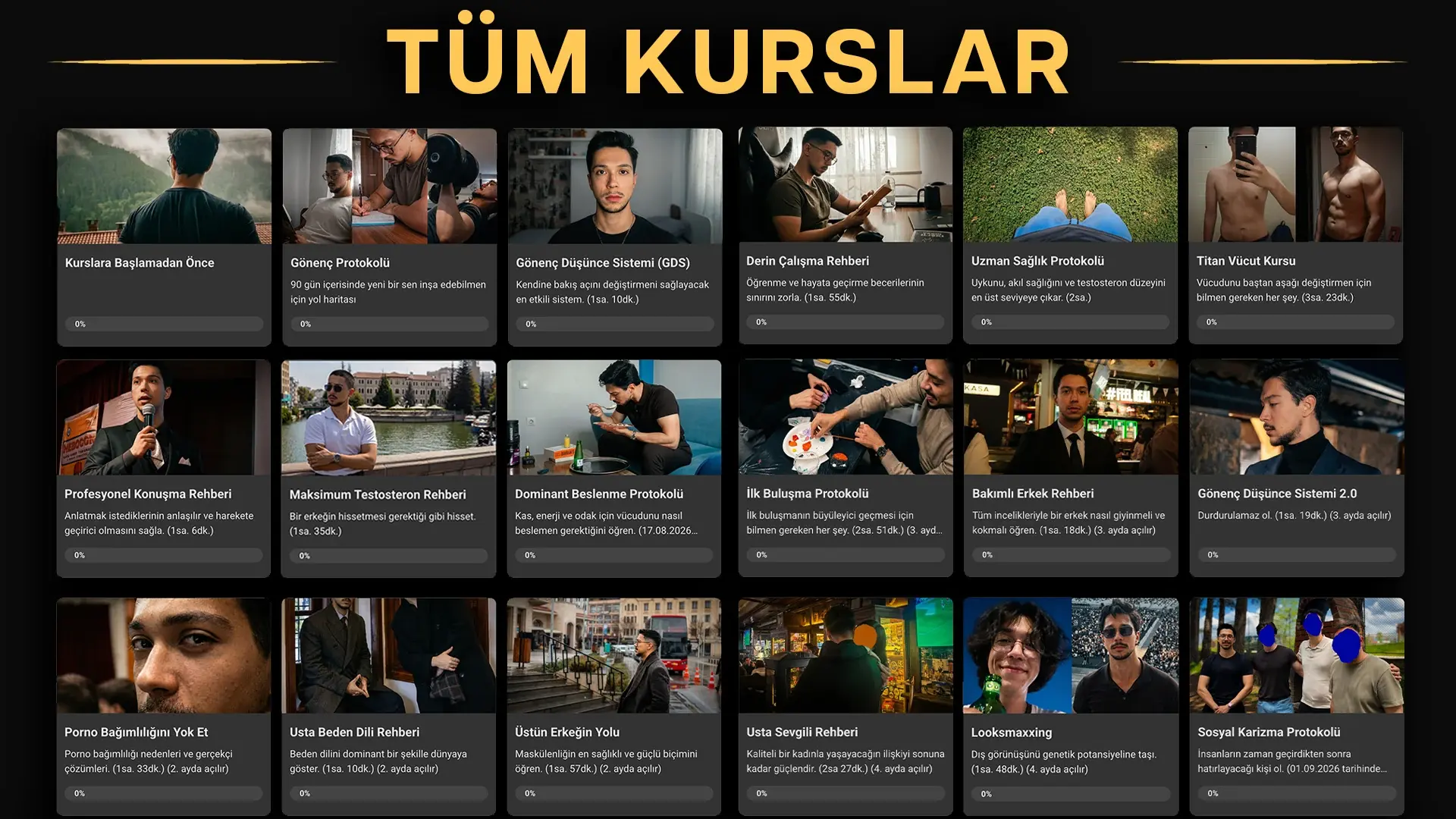 PRATİK REHBERLER alanından görünüm
